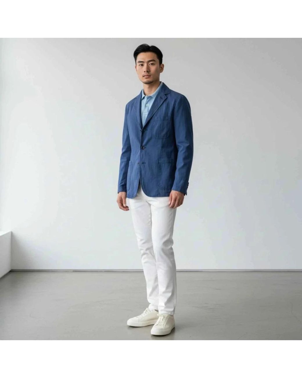 Aspesi Blue Blazers for men