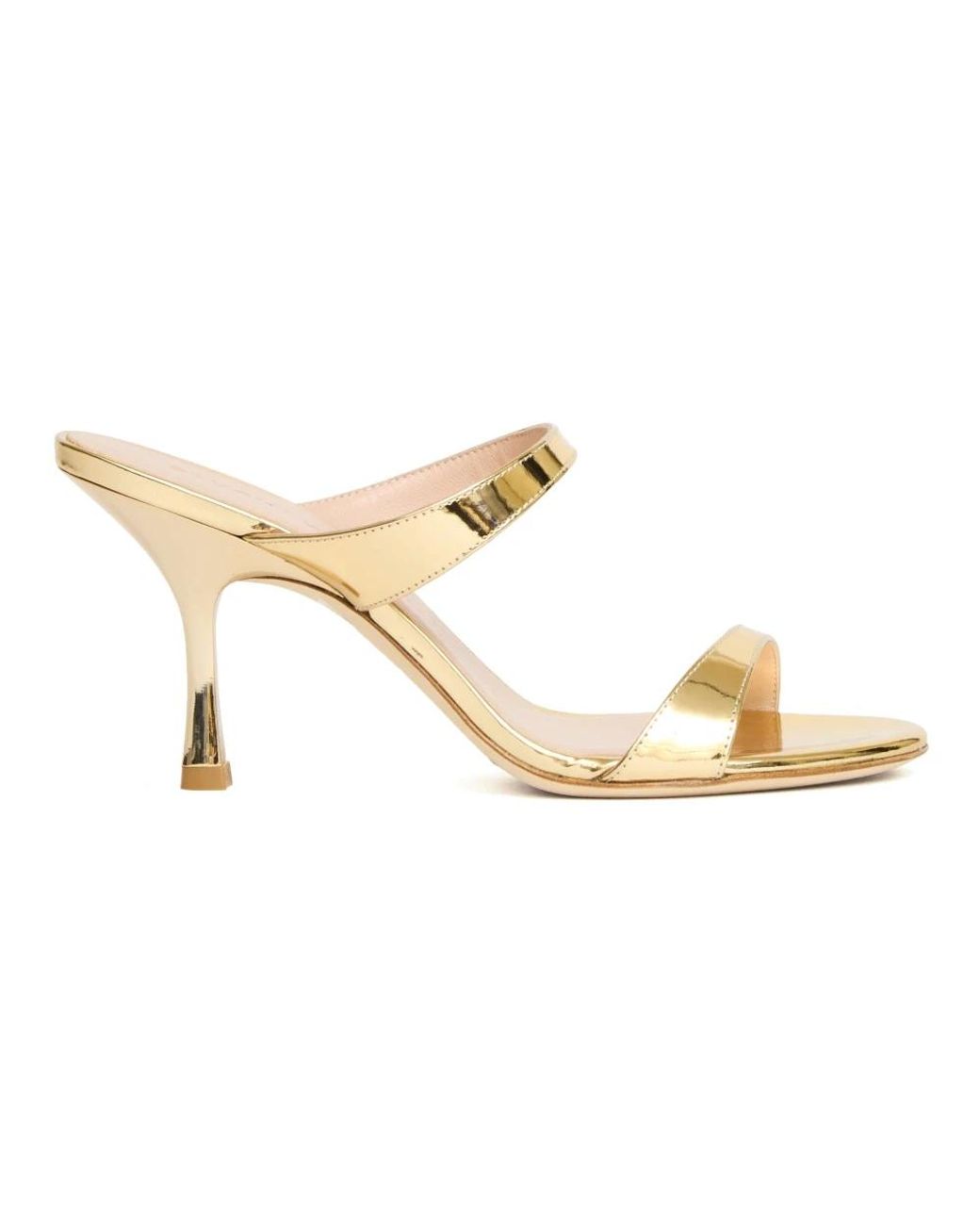 Stuart Weitzman Metallic Nudist Slide 85
