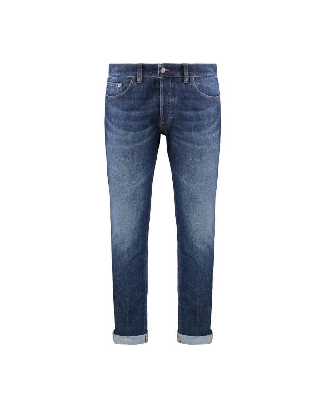 Dondup Blue Slim Fit Jeans for men