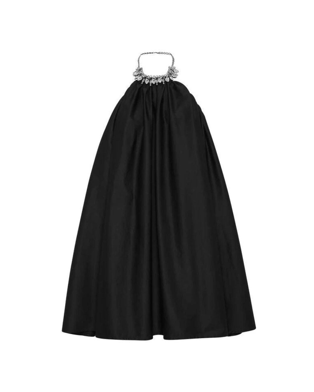 Philipp Plein Trapeze Halterjurk in het Black