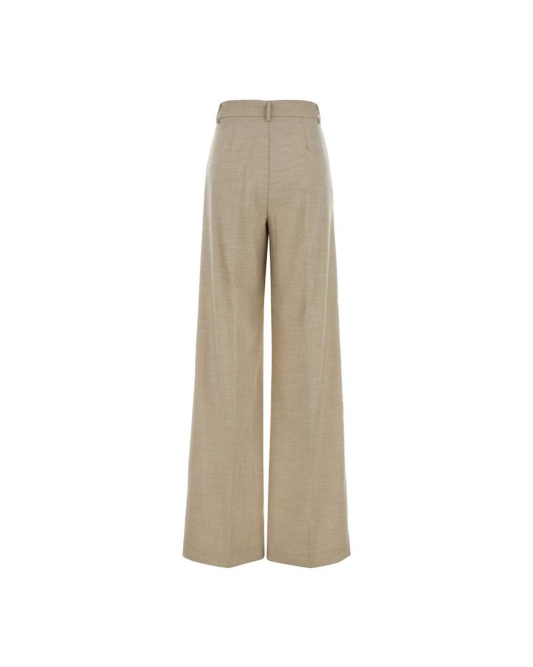 ANDAMANE Natural Wide Trousers