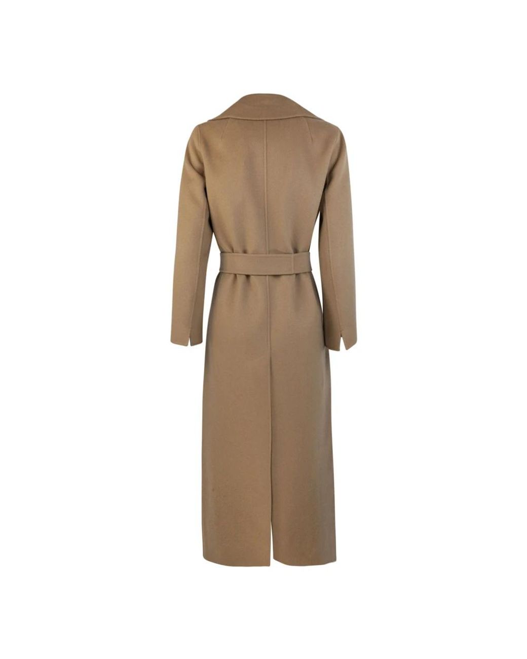 Max Mara Natural Belted Coats