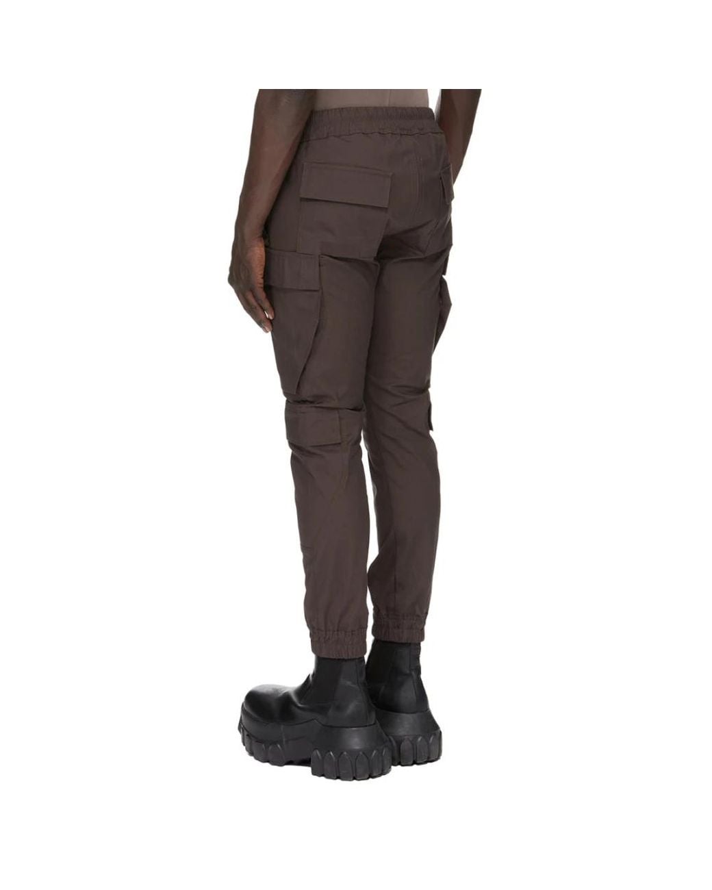 Rick Owens Gray Slim-Fit Trousers for men