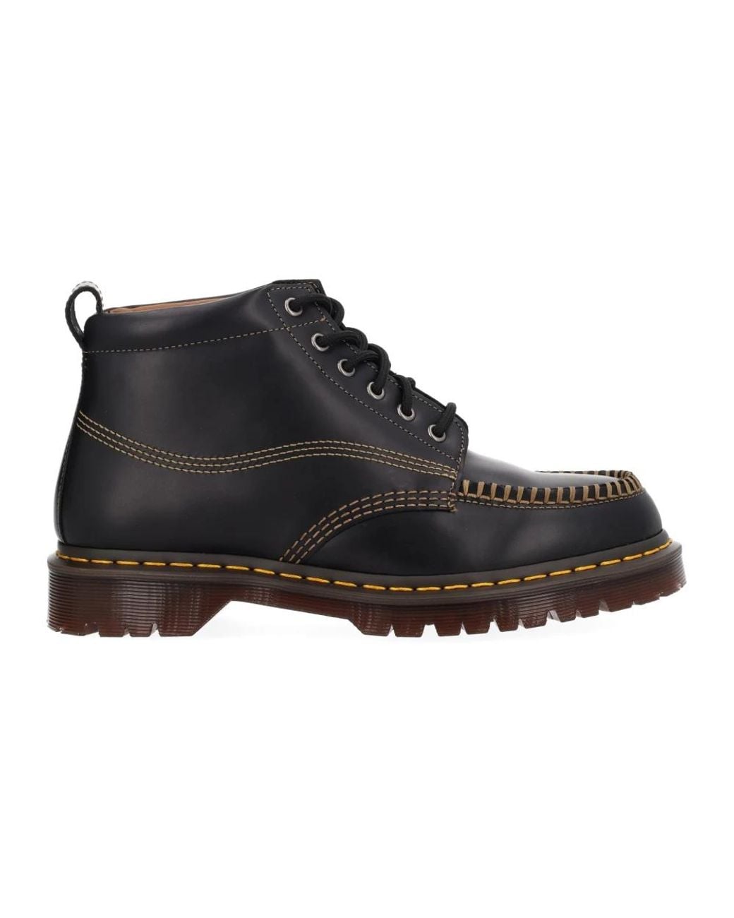 Dr. Martens Black Lace-Up Boots for men