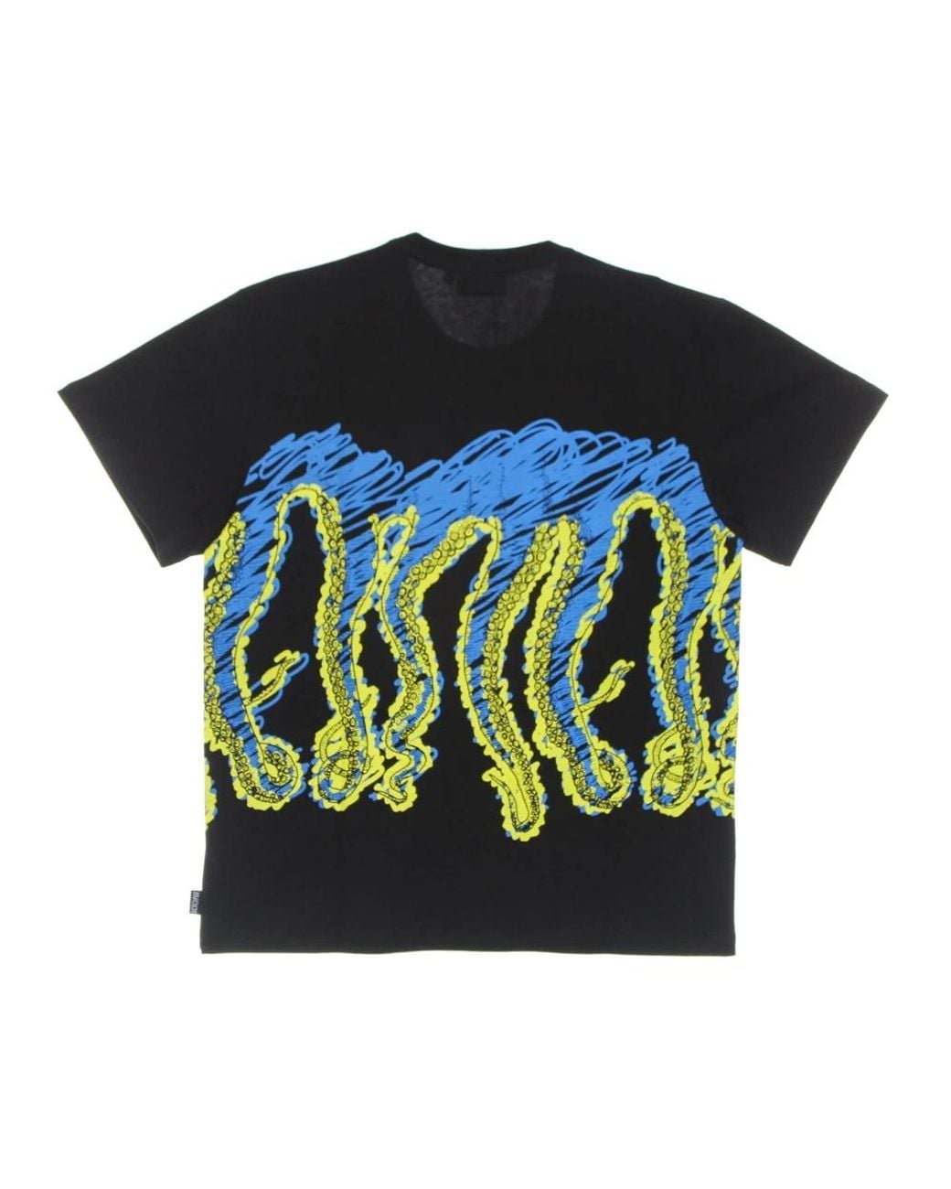 Octopus Black T-Shirts for men