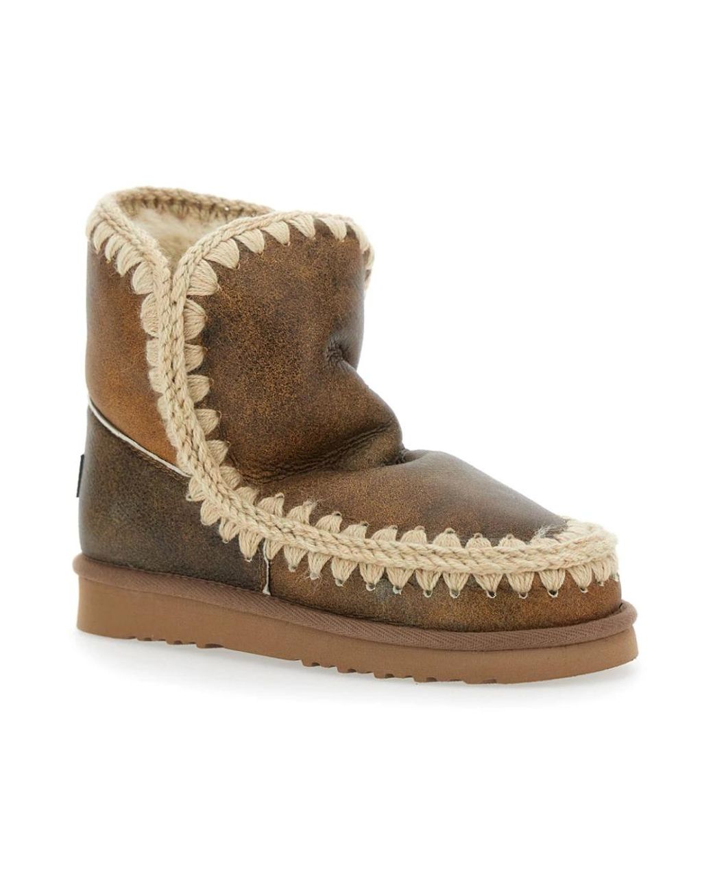 Mou Brown Winter Boots