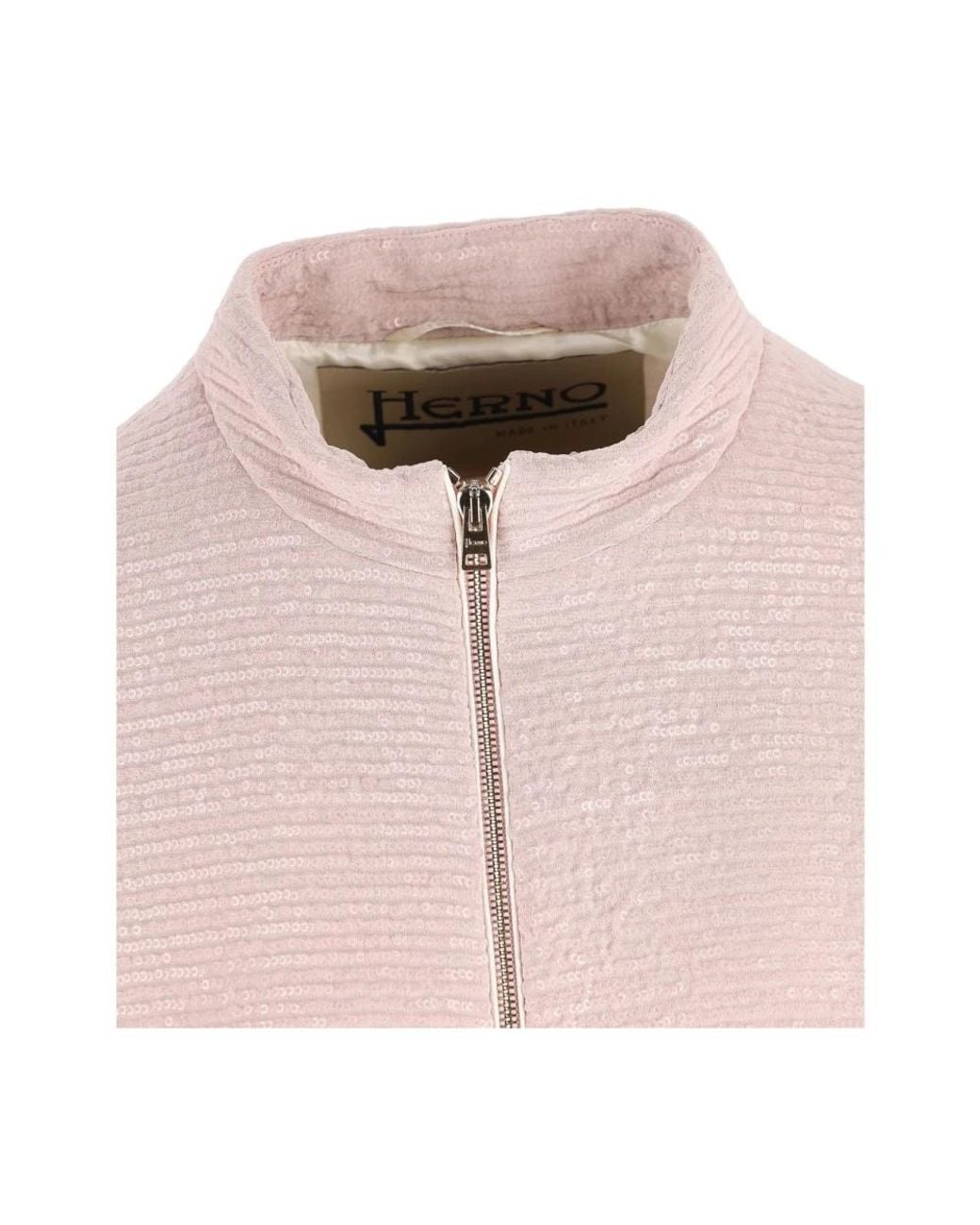 Herno Sequin Jacket in het Pink
