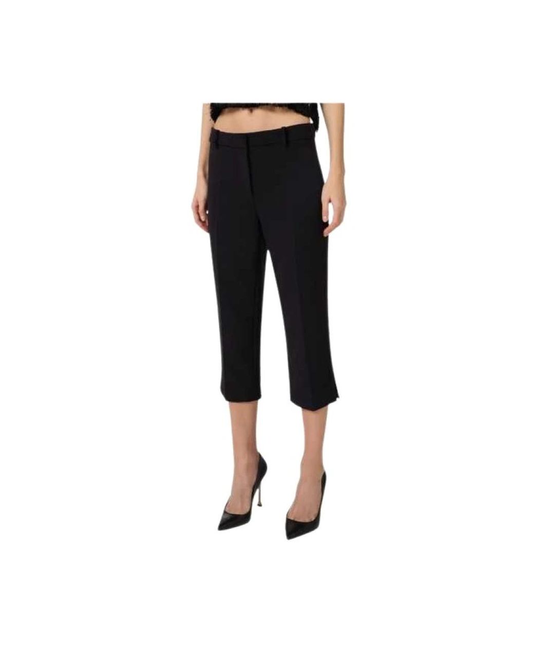 Elisabetta Franchi Blue Bermudas