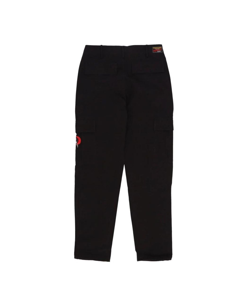 Straight Trousers Propaganda de hombre de color Black