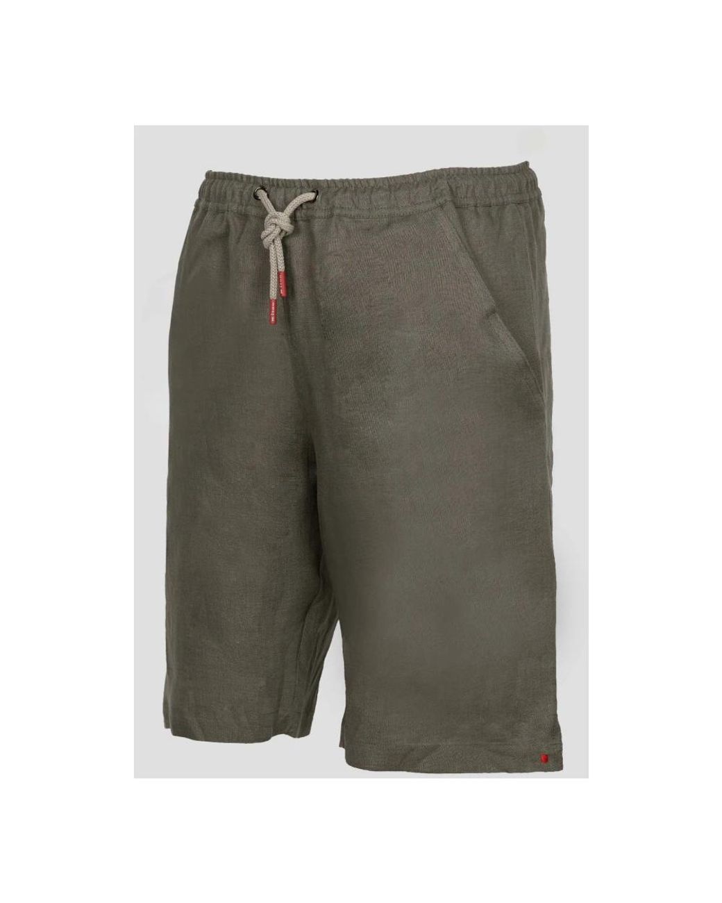 Kiton Gray Casual Shorts for men