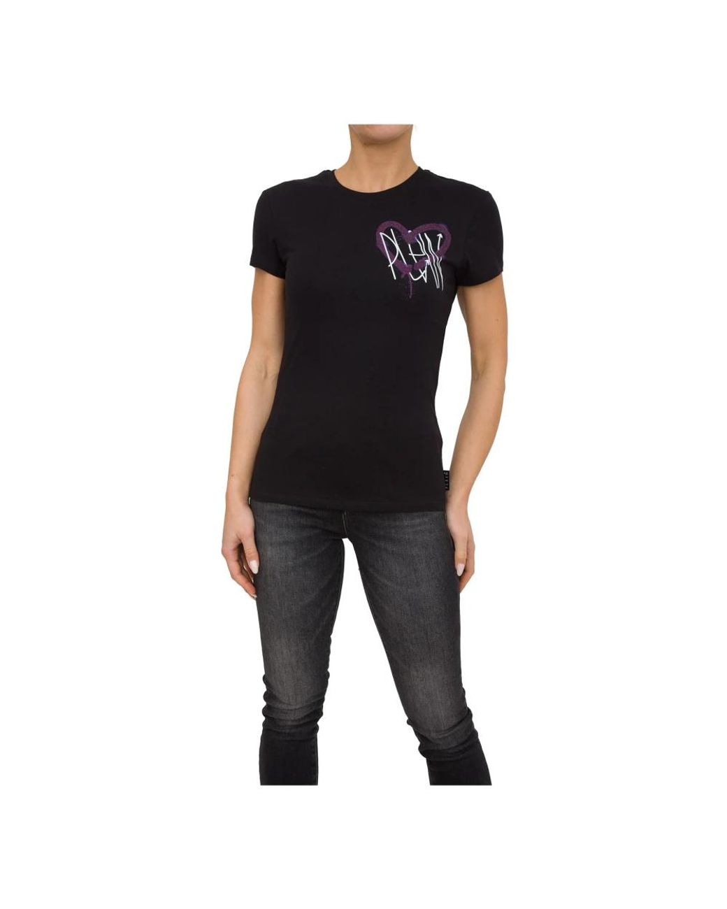 Philipp Plein Black T-Shirts