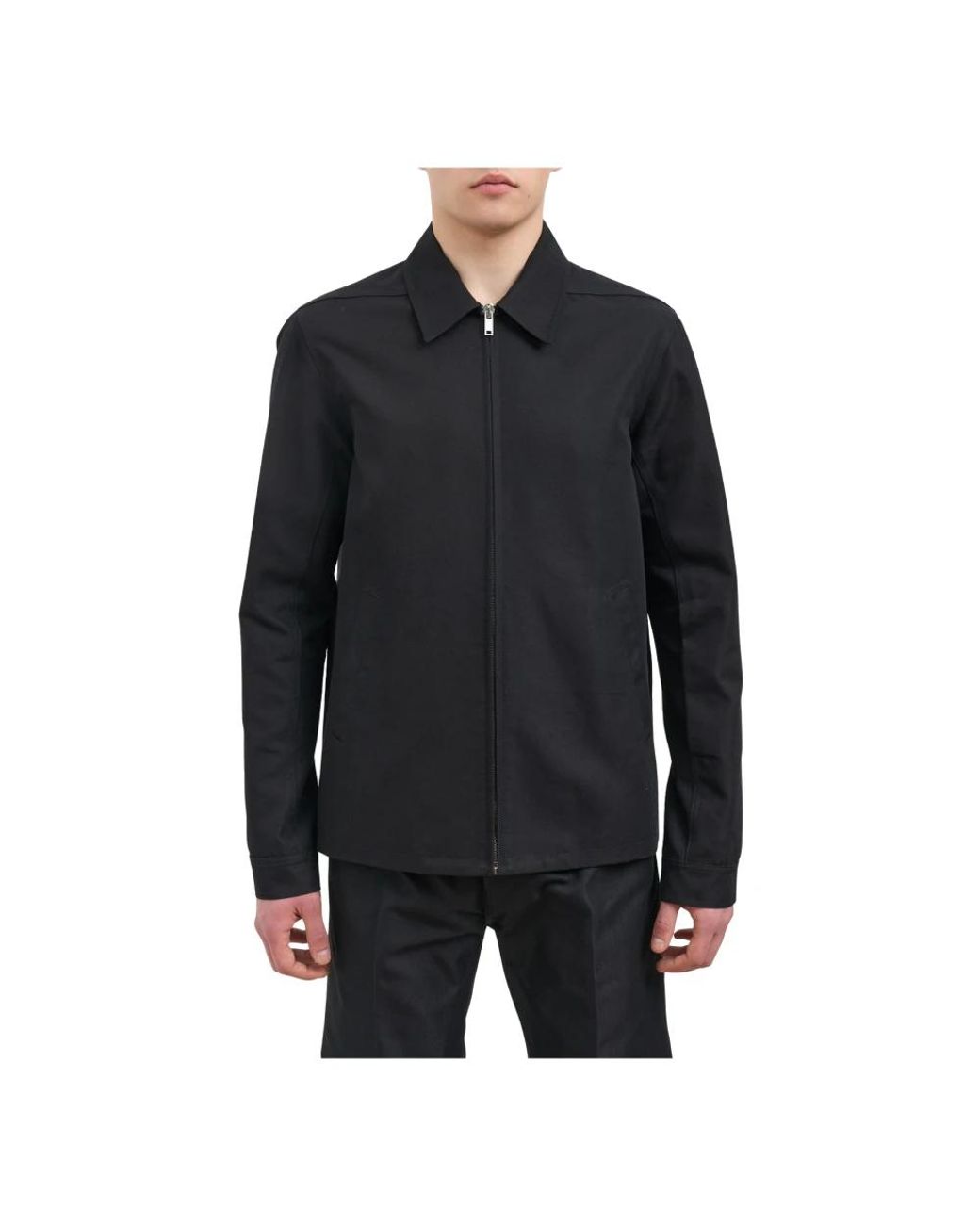 Rick Owens Black Light Jackets for men