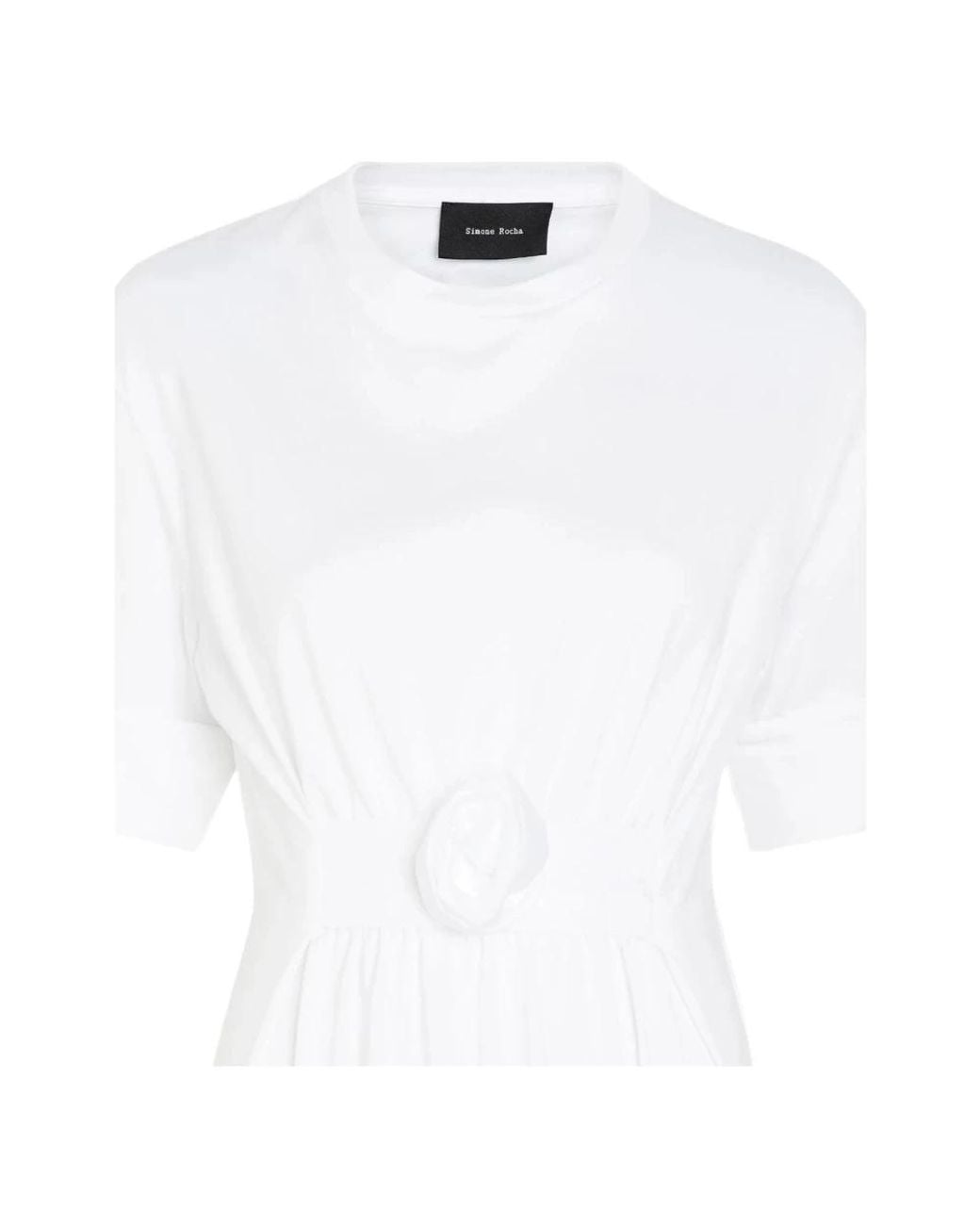 Simone Rocha White T-Shirts