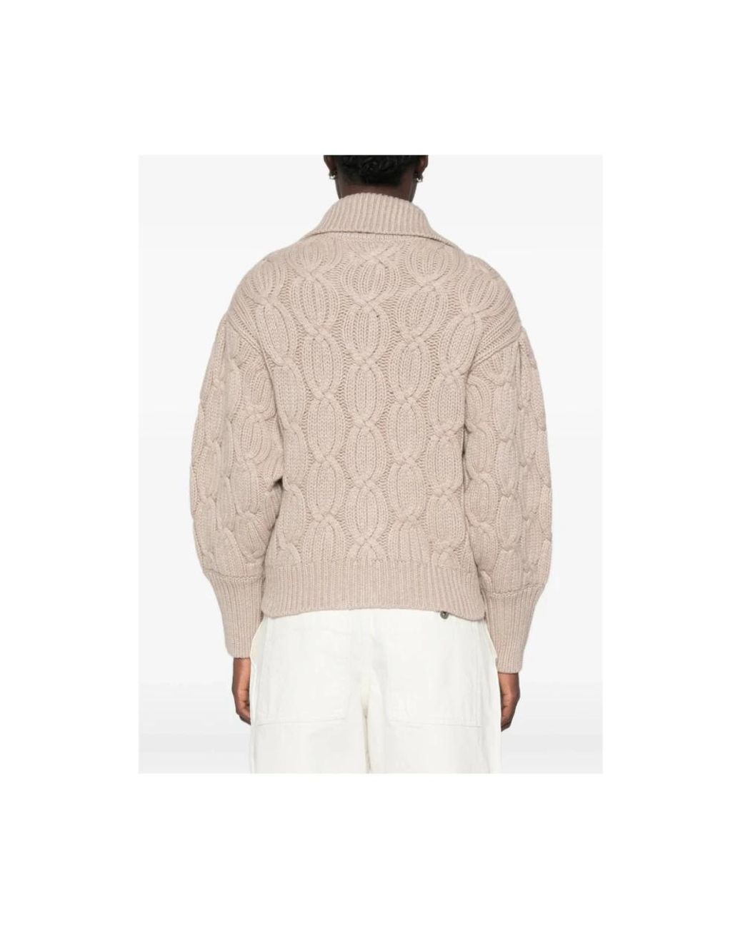 Brunello Cucinelli Natural Cashmere Knitwear