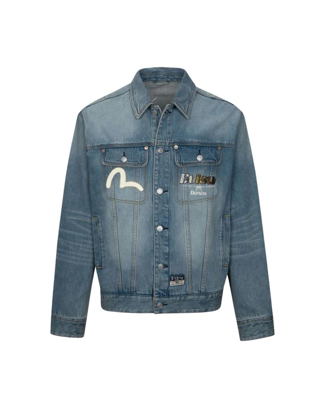 Evisu denim jacket new arrivals