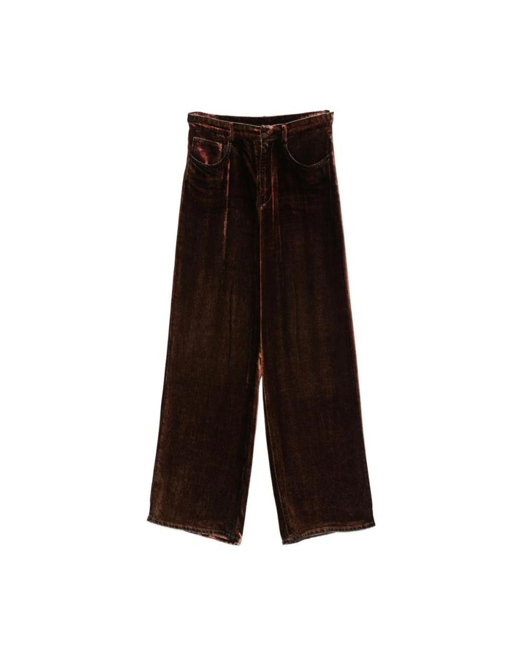 Pierre Louis Mascia Black Wide Trousers