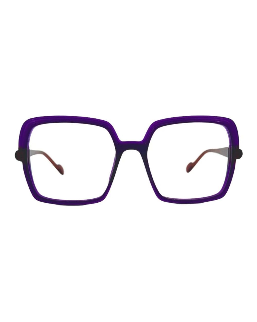 Caroline Abram Blue Glasses