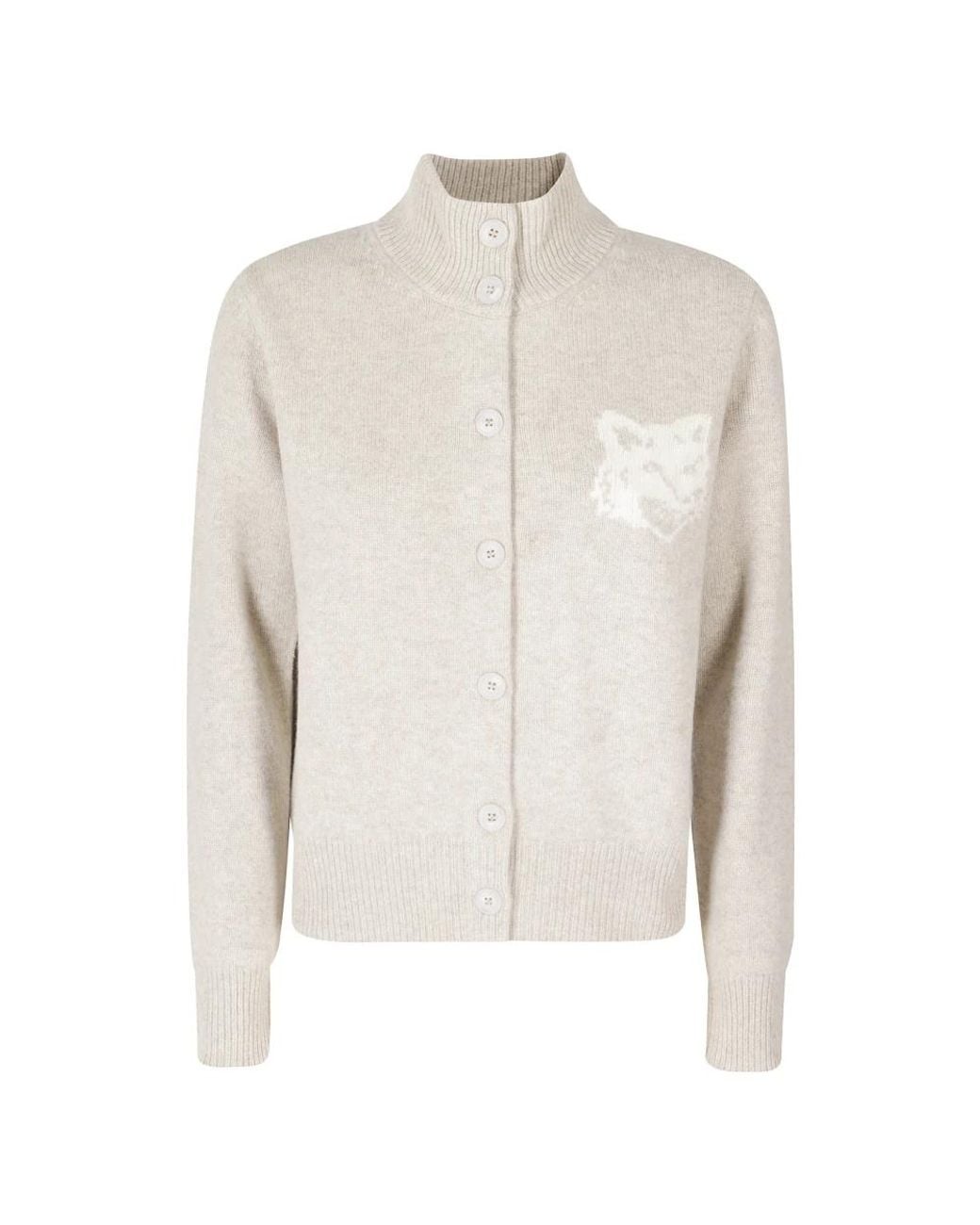 Cardigans di Maison Kitsuné in White