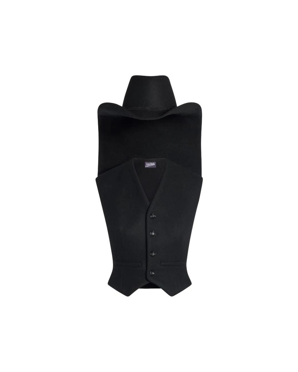 Jean Paul Gaultier Black Waistcoats