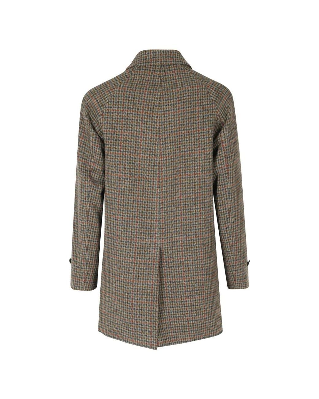 BRERAS Milano Brown Single-Breasted Coats for men