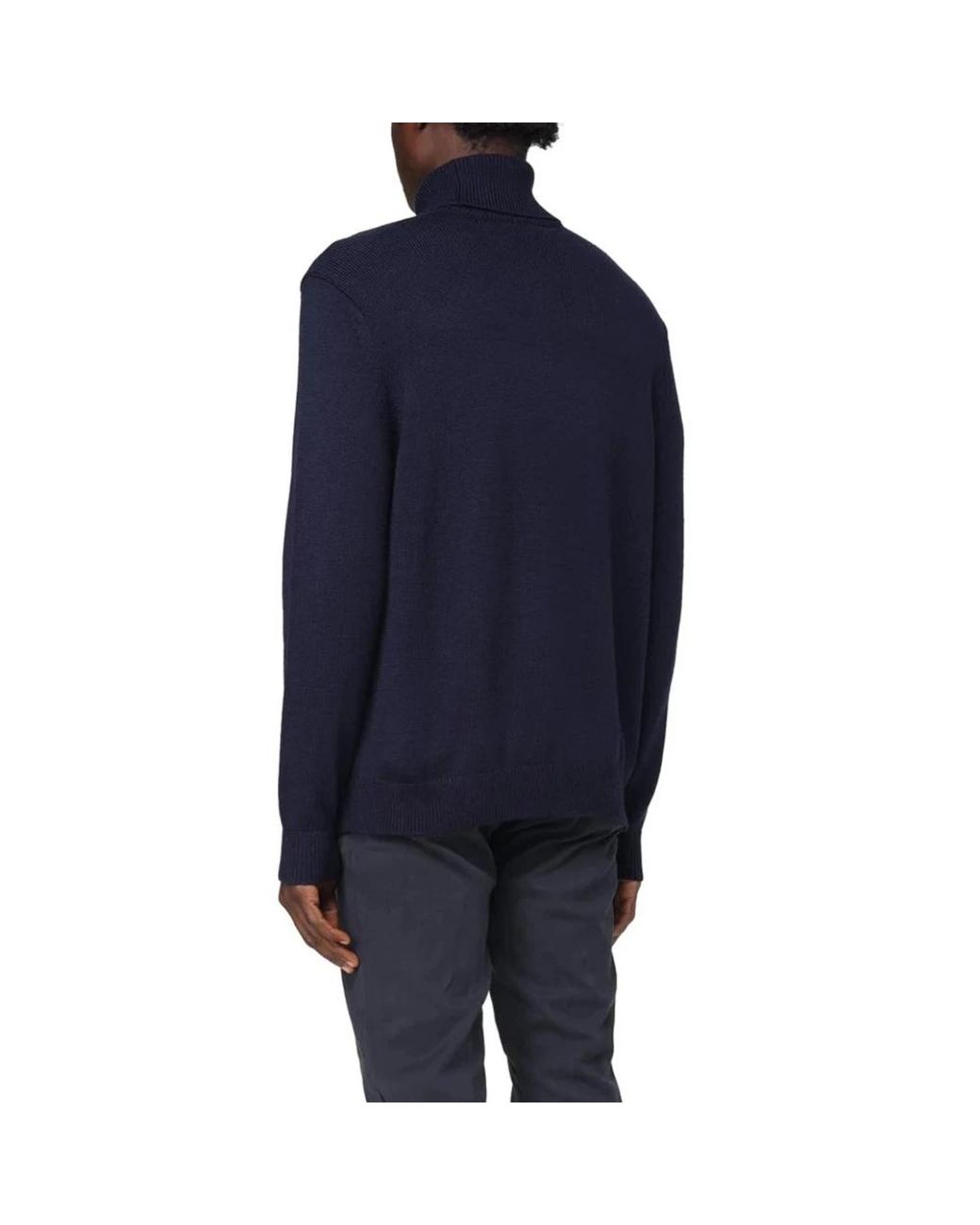ARMANI EXCHANGE Blue Turtlenecks for men
