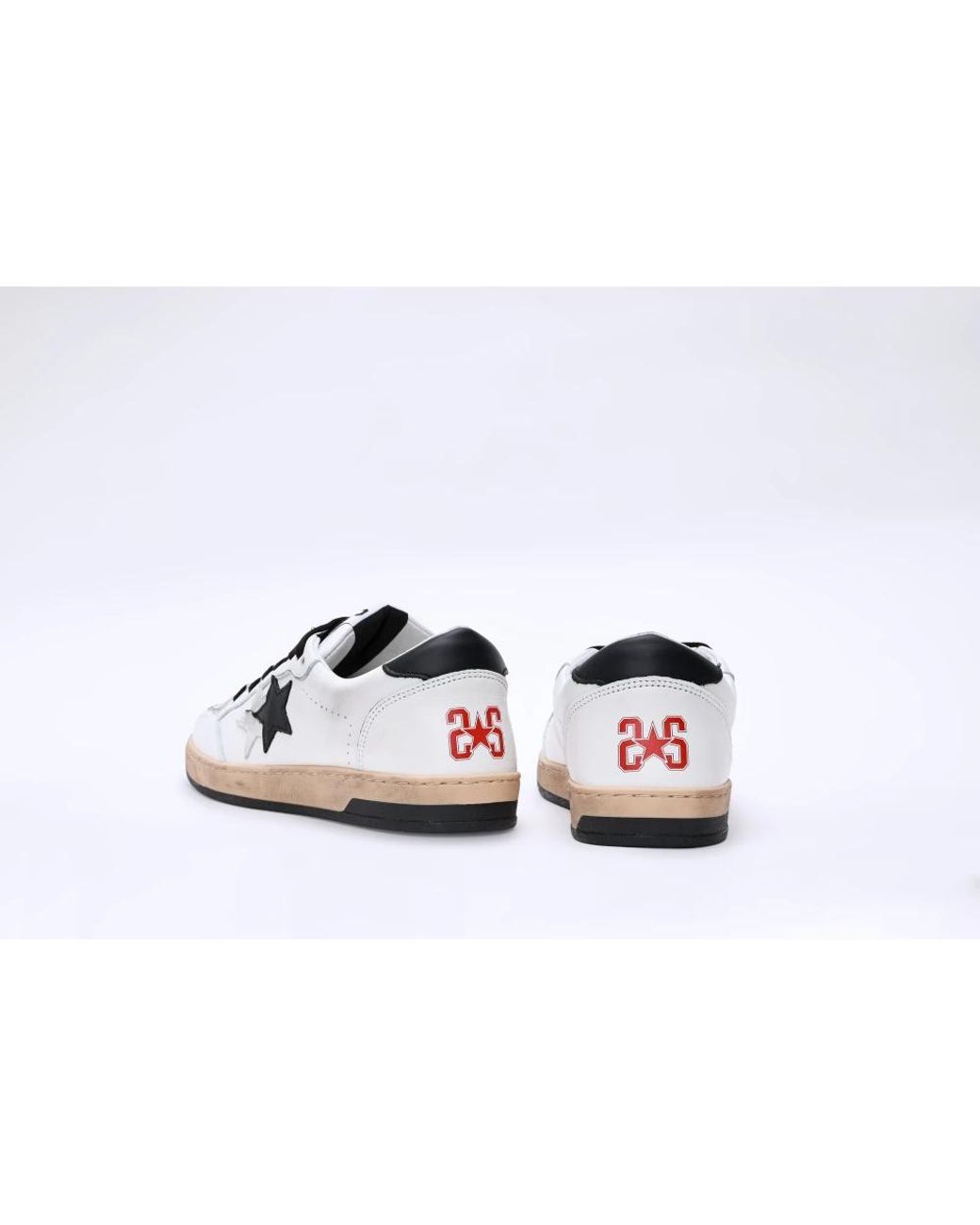 2 Star White Sneakers for men