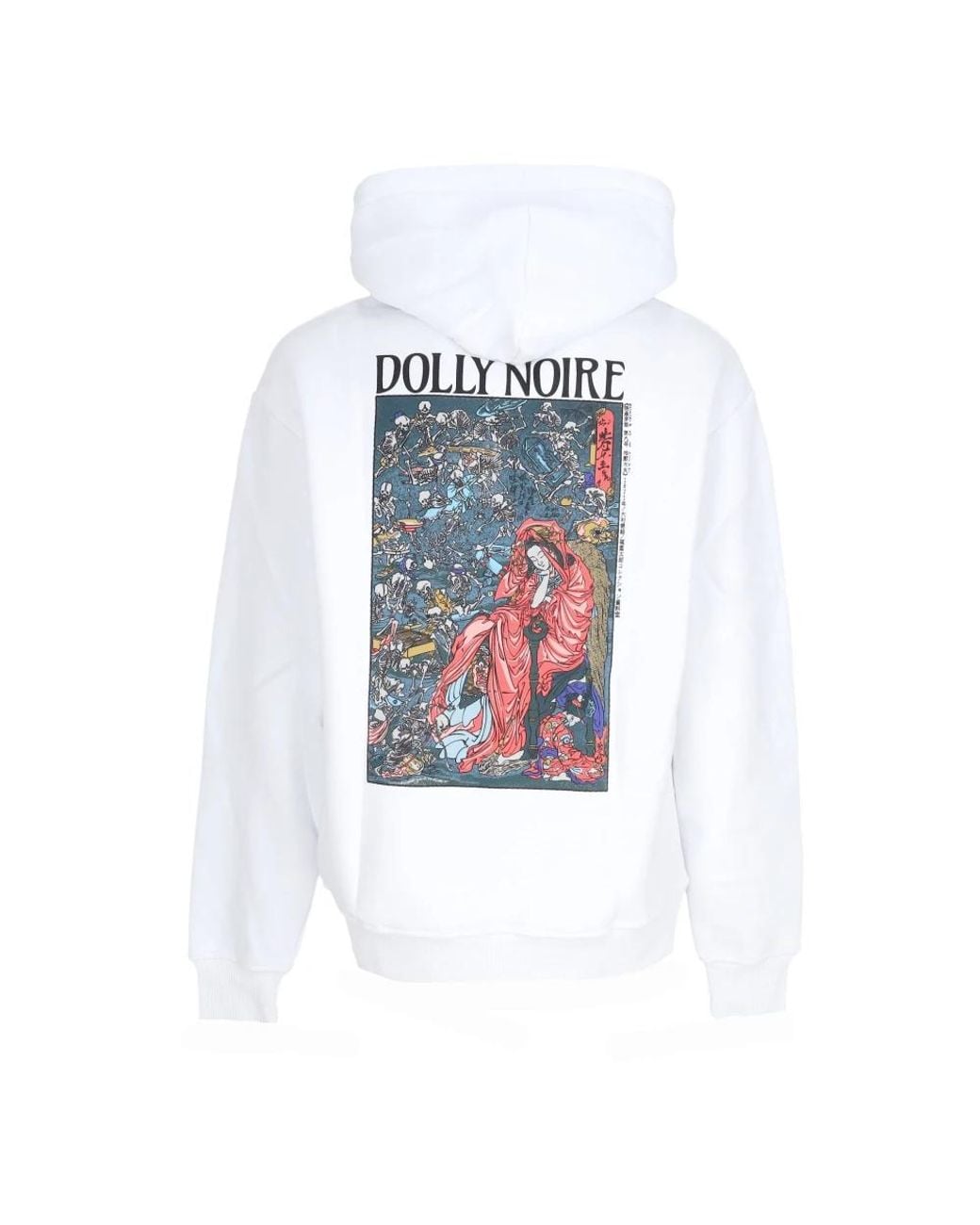 DOLLY NOIRE White Hoodies for men
