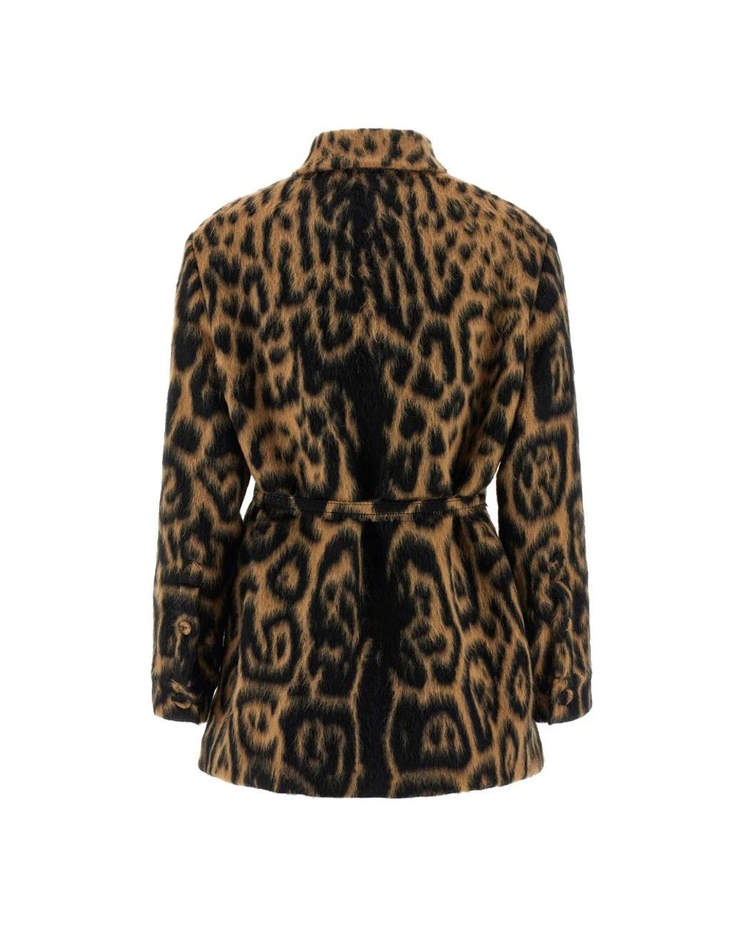 Fendi Green Belted Coats