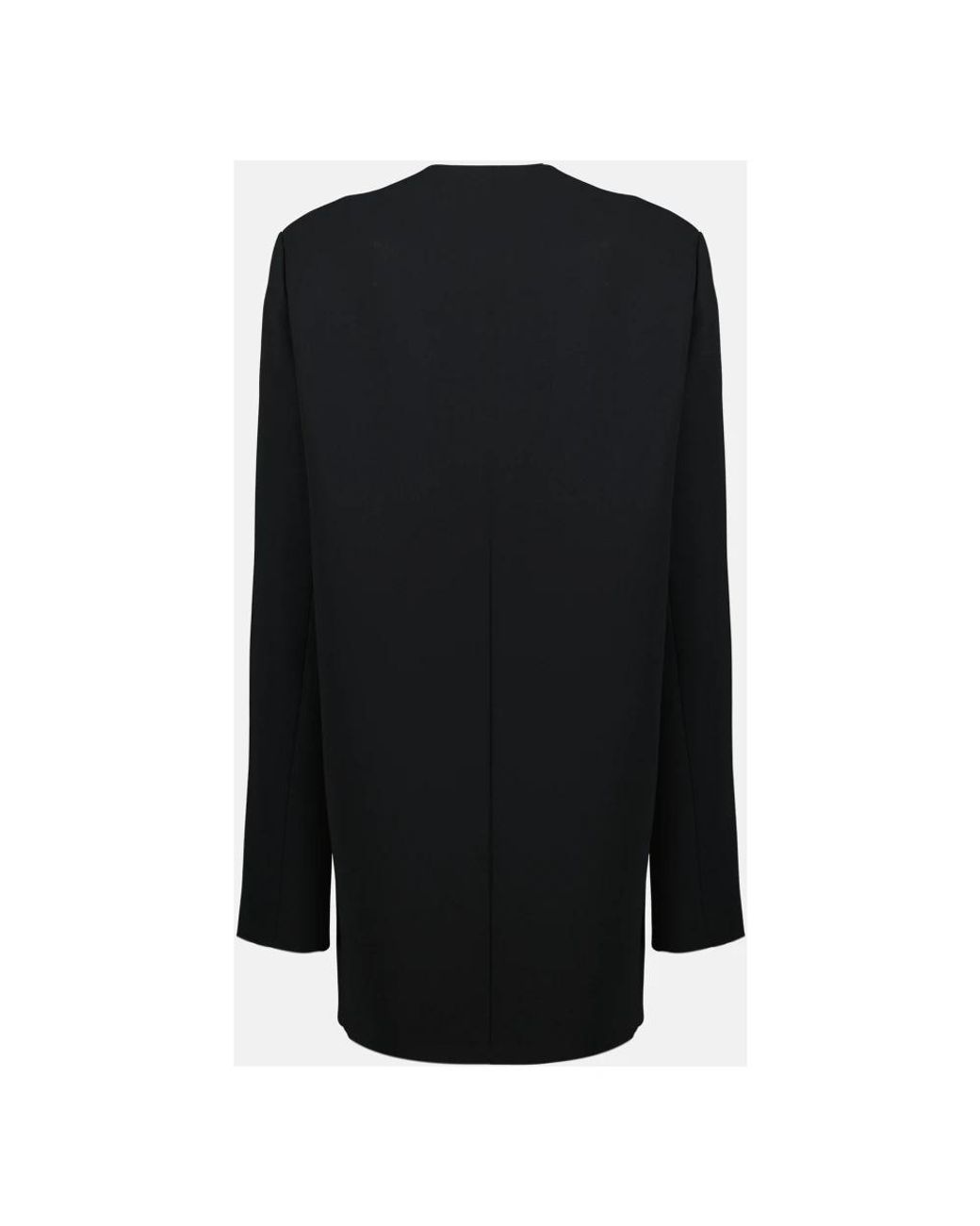 Khaite Black Short Dresses