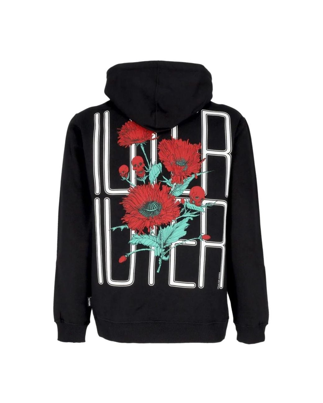 Iuter Black Hoodies for men