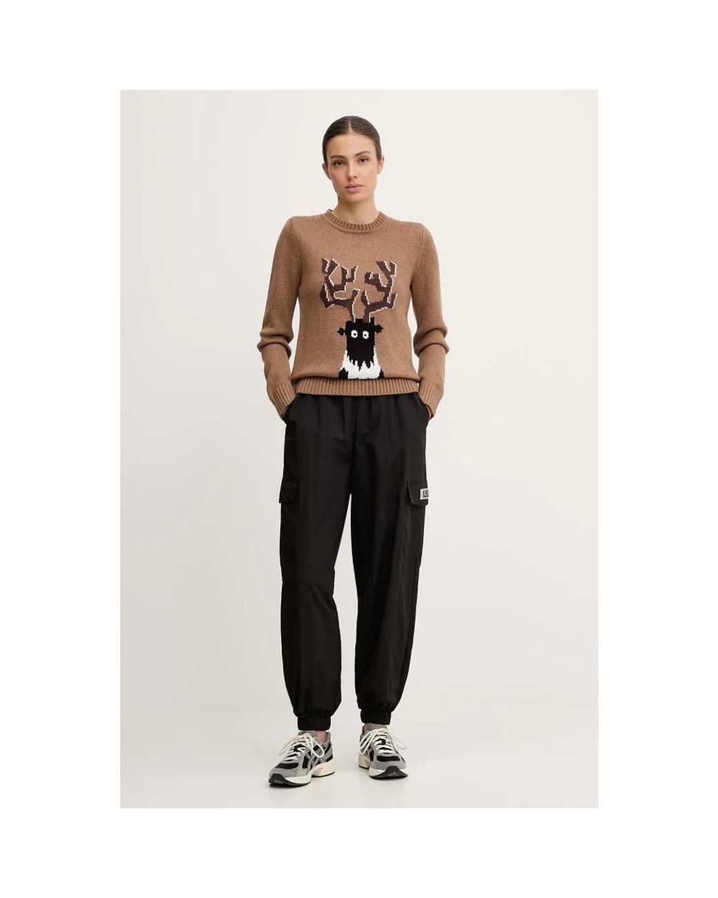 Straight Trousers EA7 de color Black