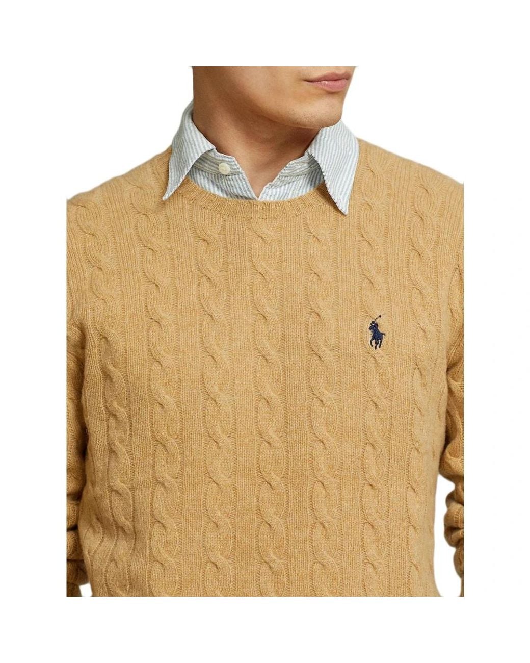 Polo Ralph Lauren Blue Round-Neck Knitwear for men