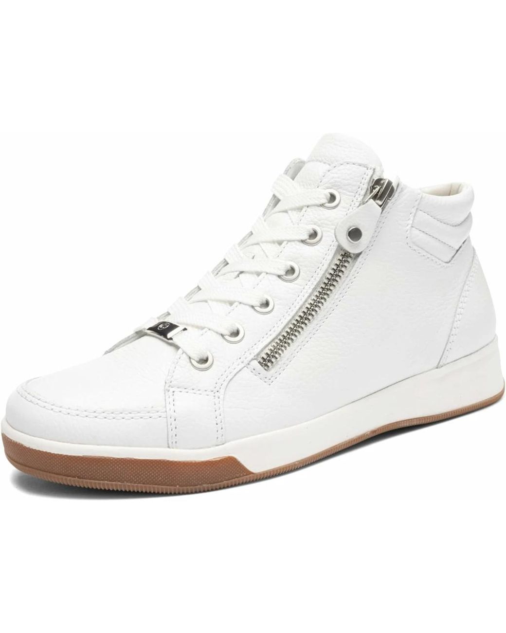 Ara White Stiefel