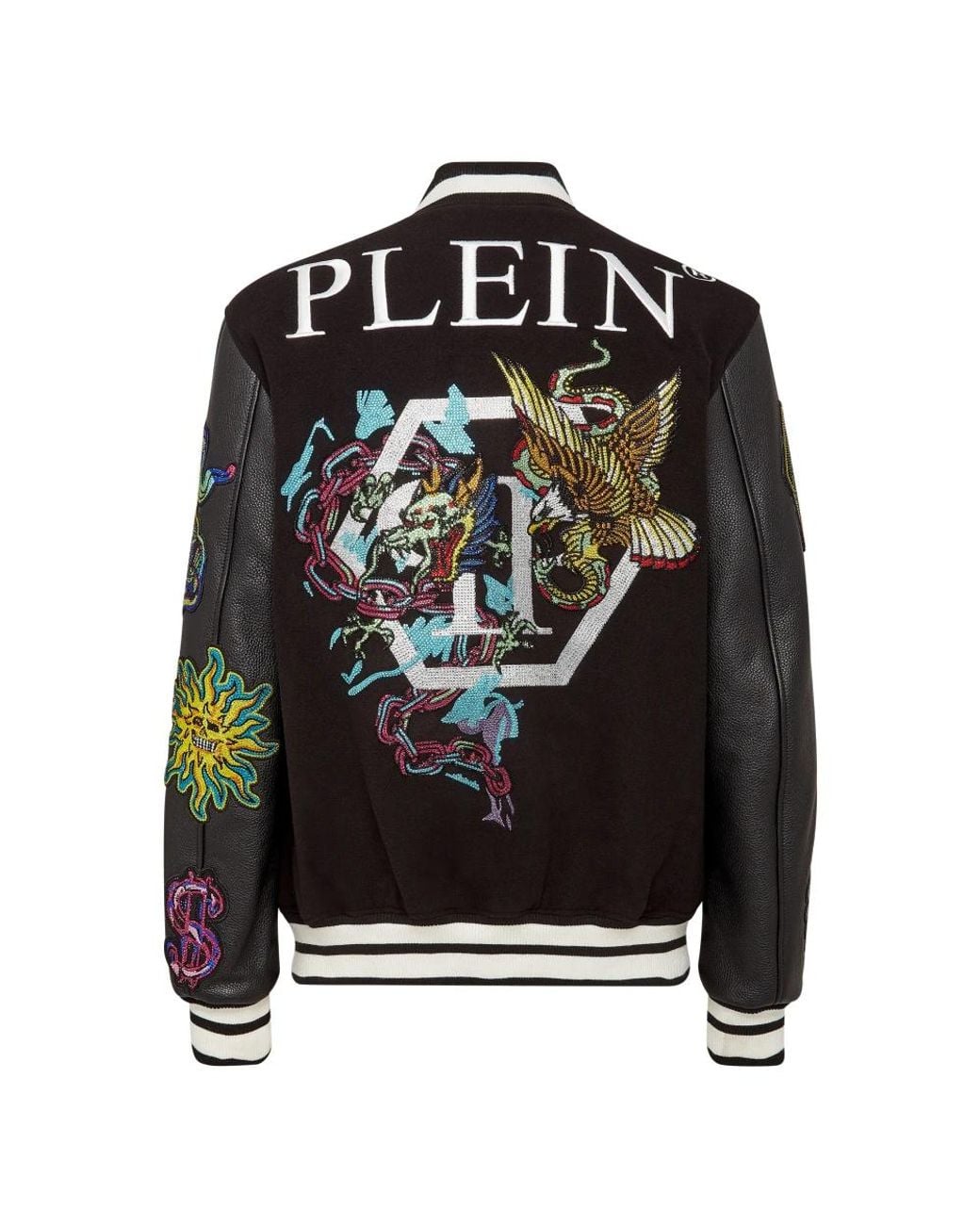 Bomber Jackets Philipp Plein de hombre de color Black