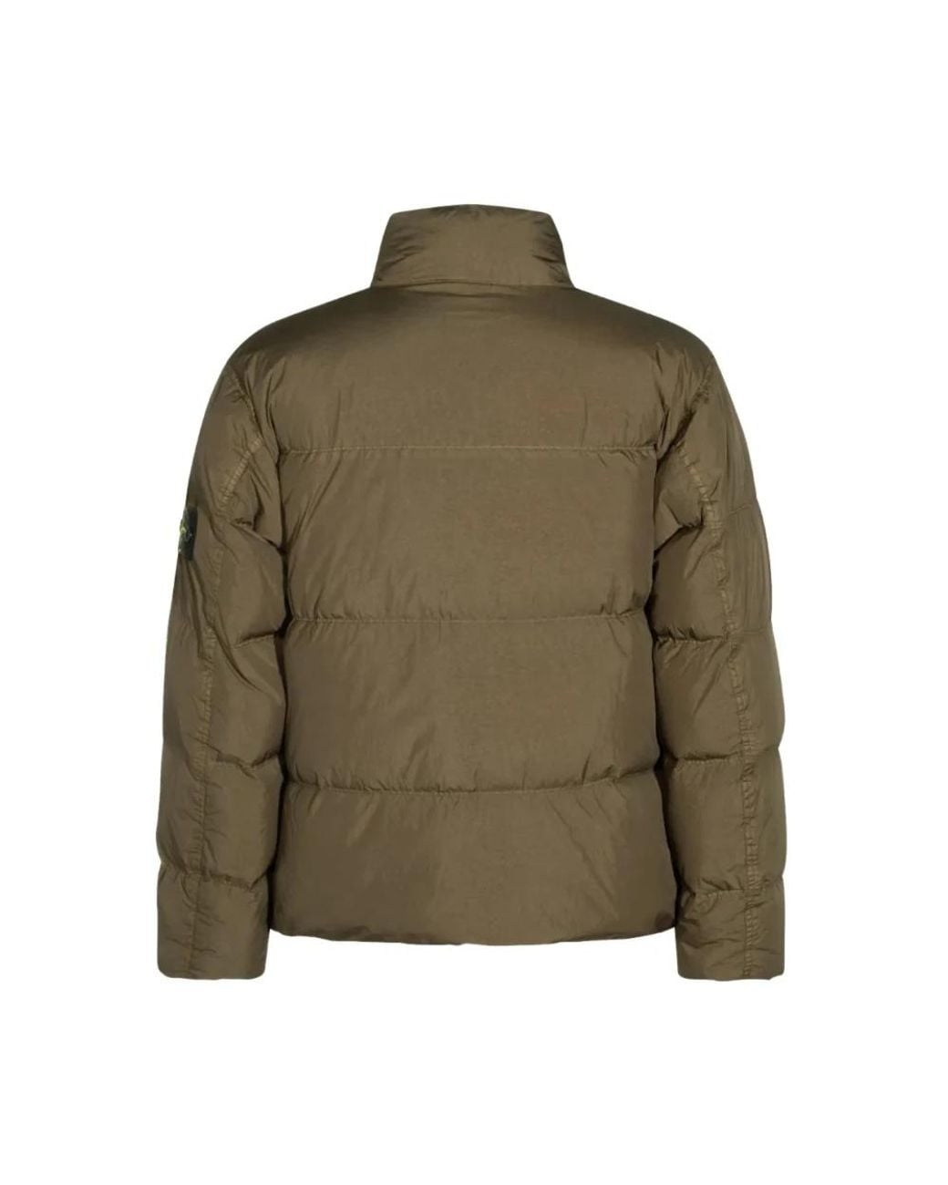 Stone Island Green Winter Jackets for men