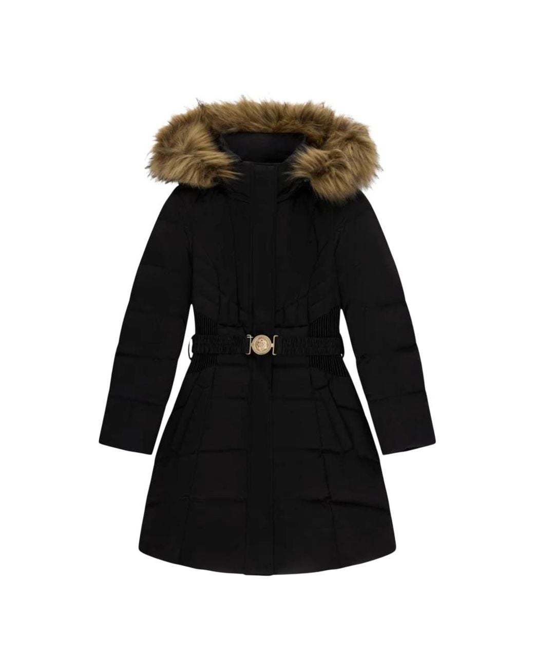 Down Coats Guess en coloris Black