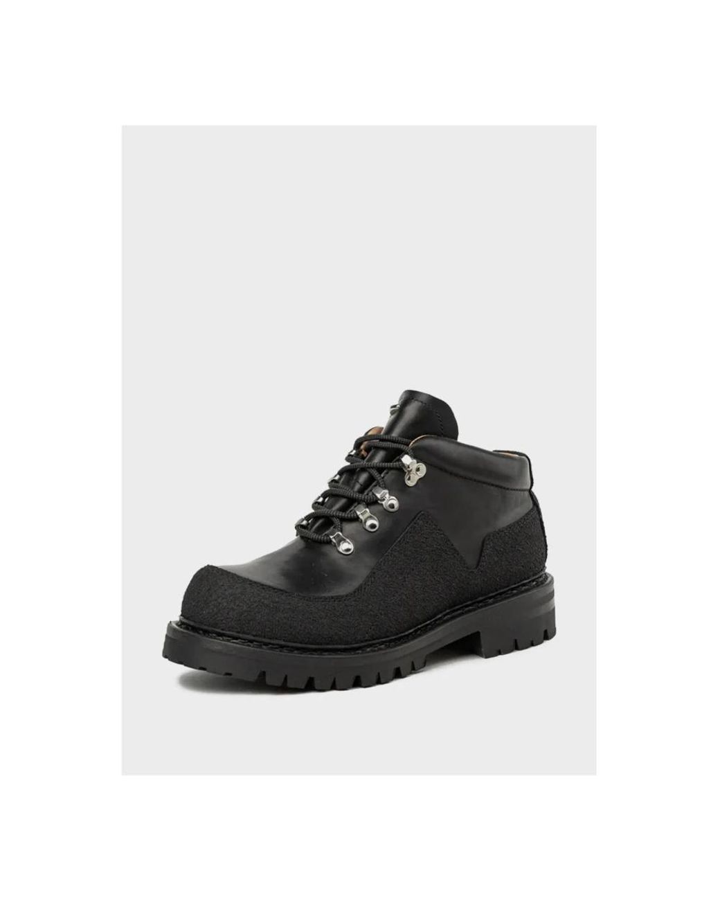 Our Legacy Black Lace-Up Boots for men