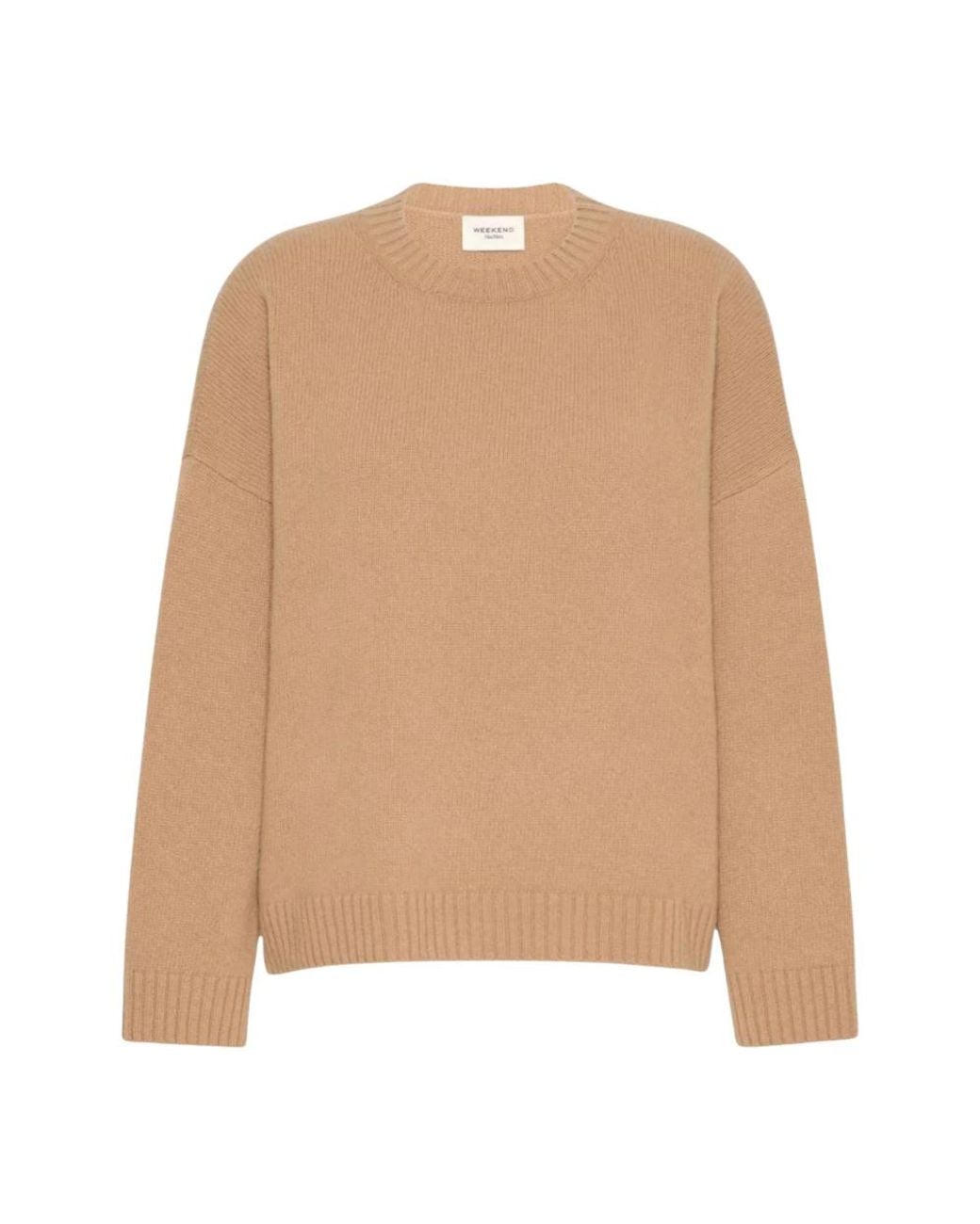Weekend by Maxmara Natural Round-Neck Knitwear