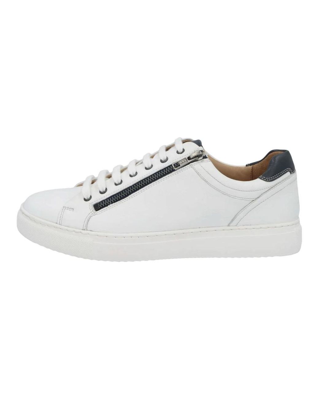 SOLIDUS White Freizeit Schnürschuh