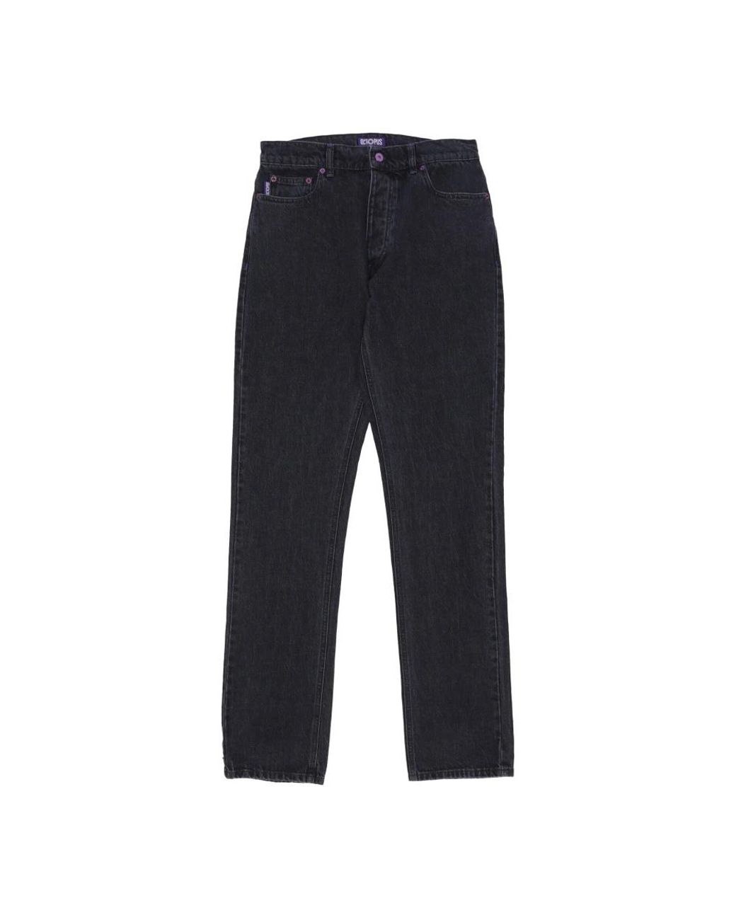 Octopus Blue Straight Fit Jeans for men
