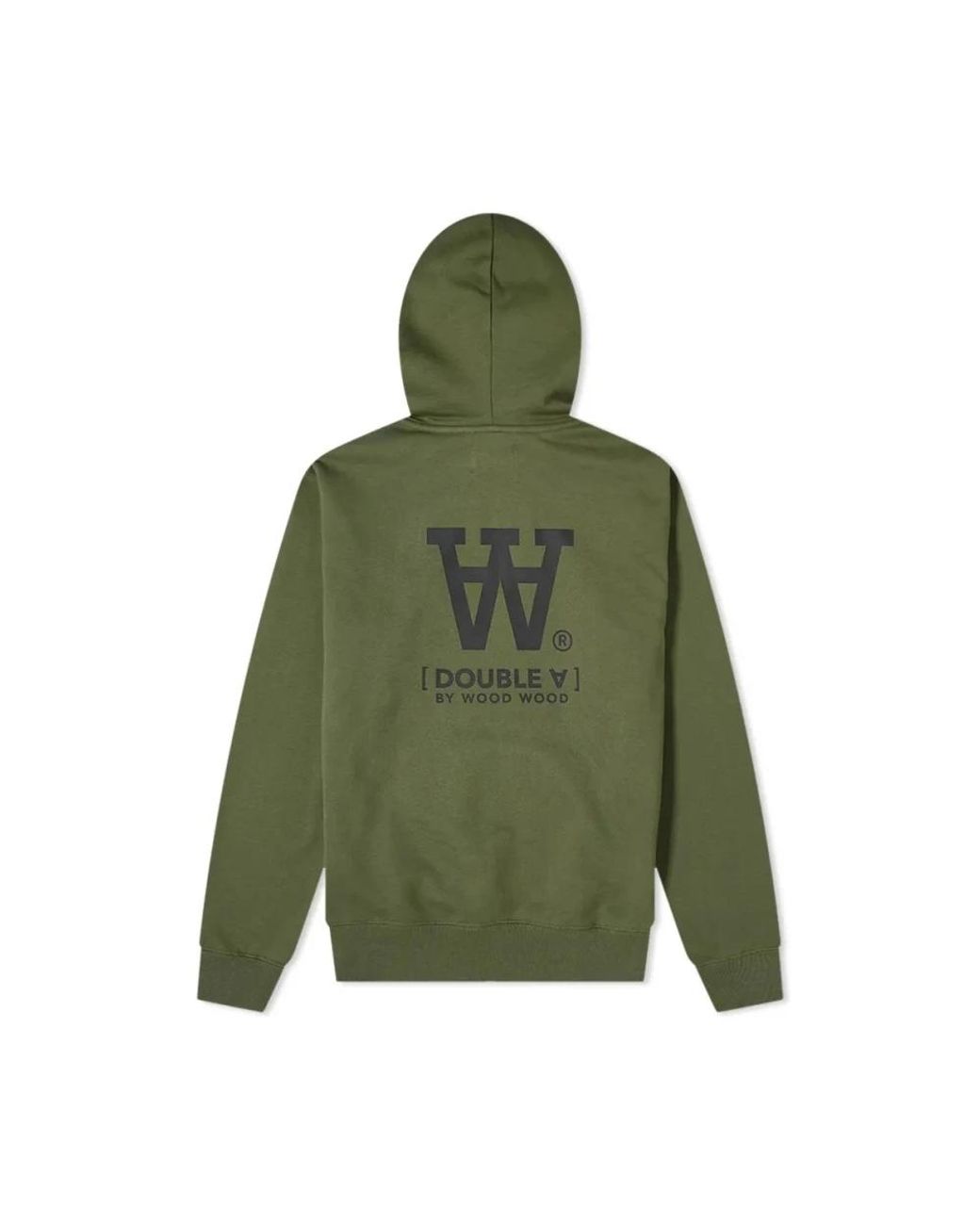 WOOD WOOD Green Hoodies for men