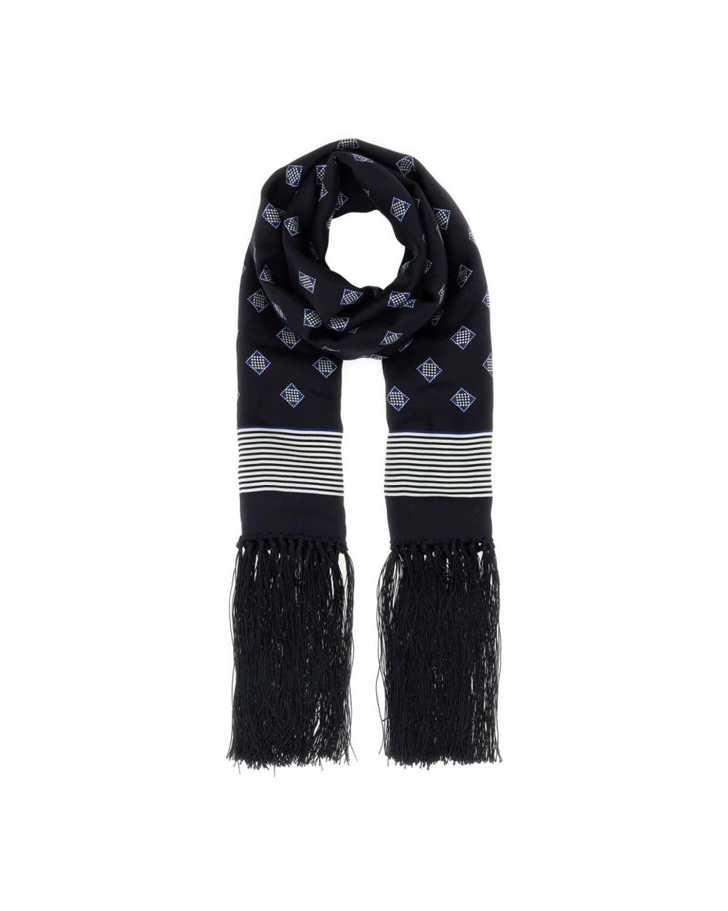 Bode Accessoires ,Blauw ,Mrs 26Ac 002 Sjaal in het Black voor heren