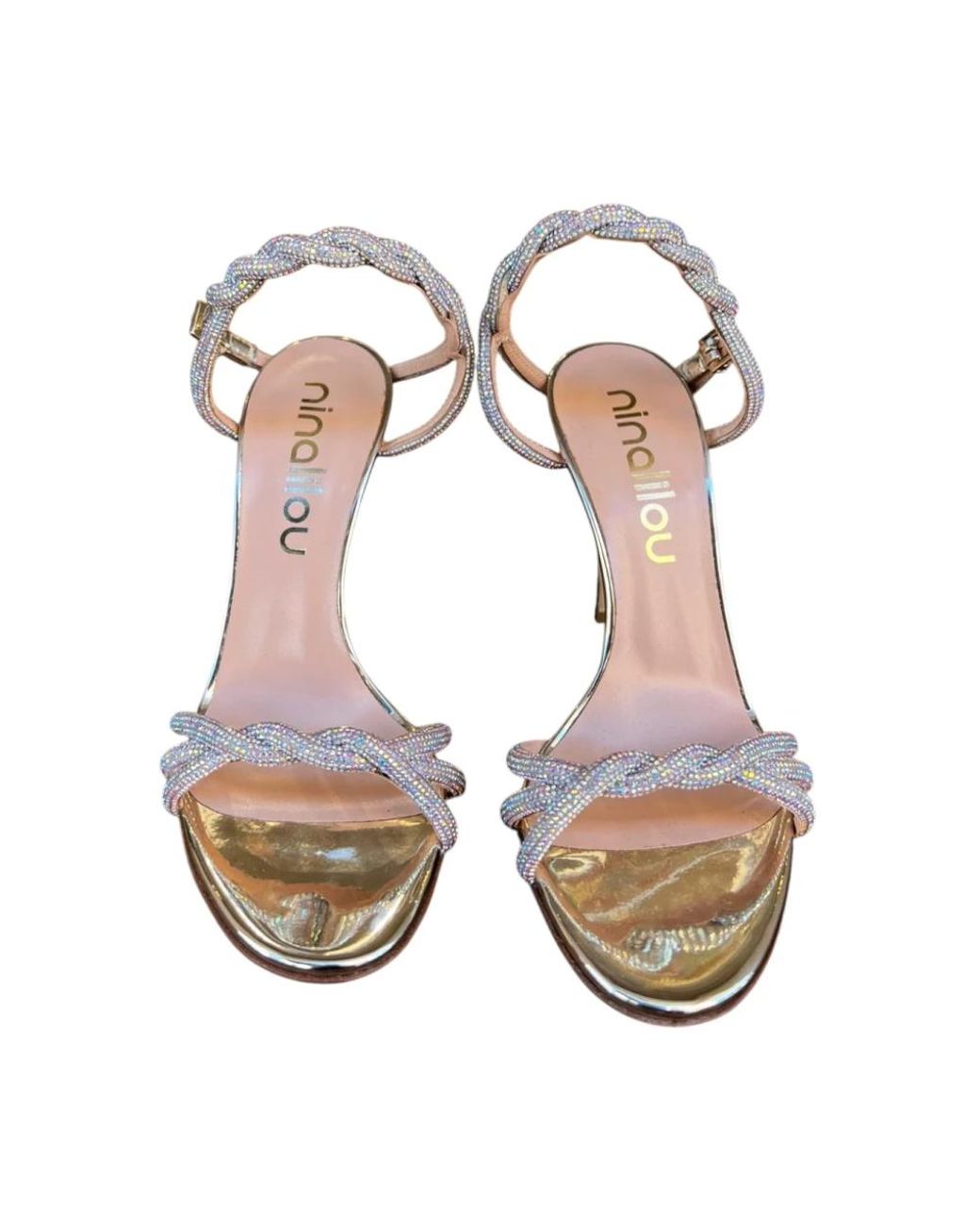 Ninalilou Pink High Heel Sandals