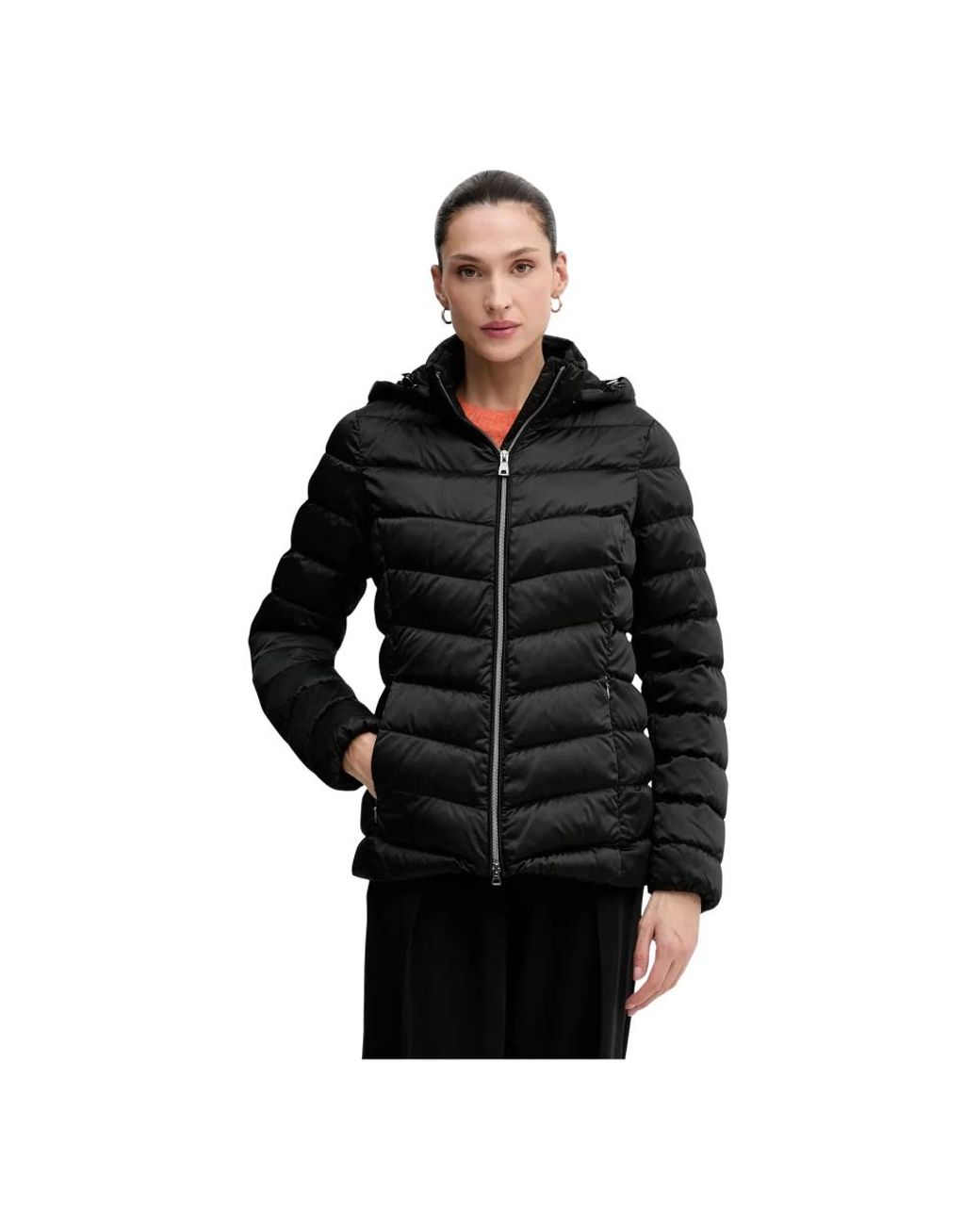Winter Jackets Geox de color Black