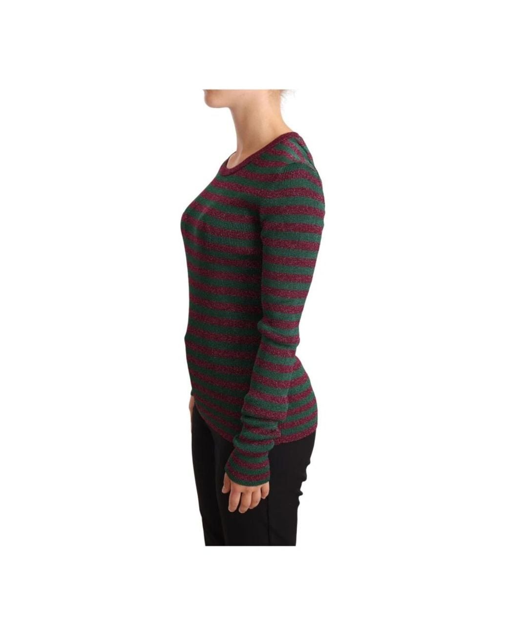 Dolce & Gabbana Black Round-Neck Knitwear