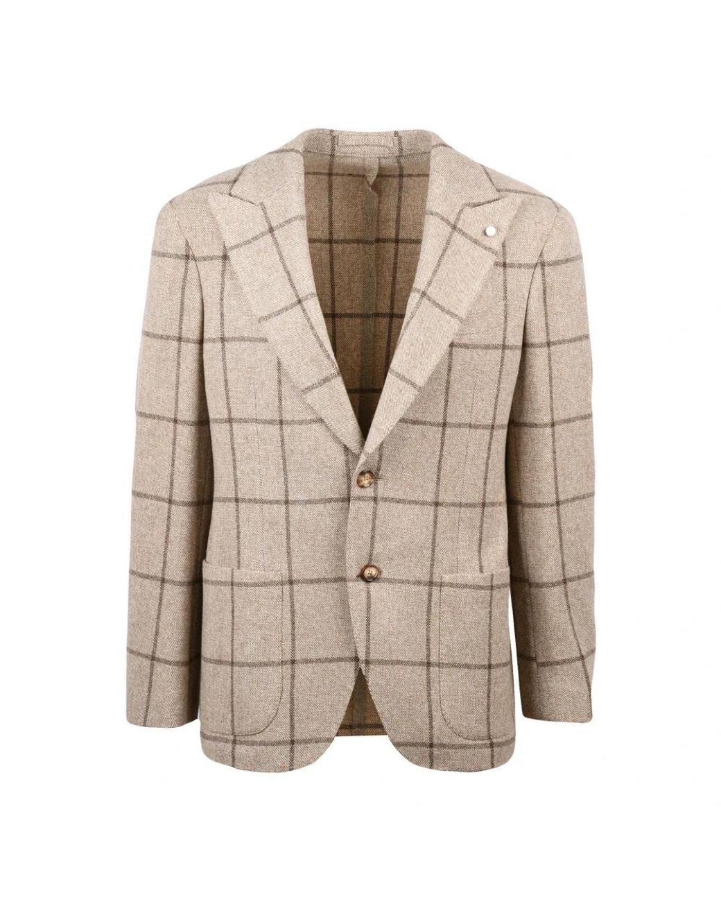 Luigi Bianchi Natural Blazers for men