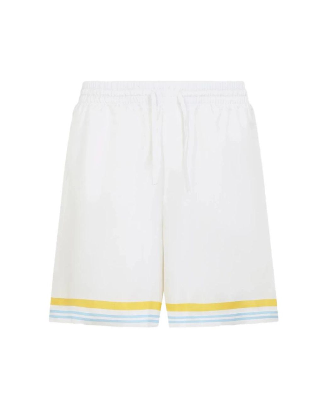 Casablanca White Casual Shorts for men