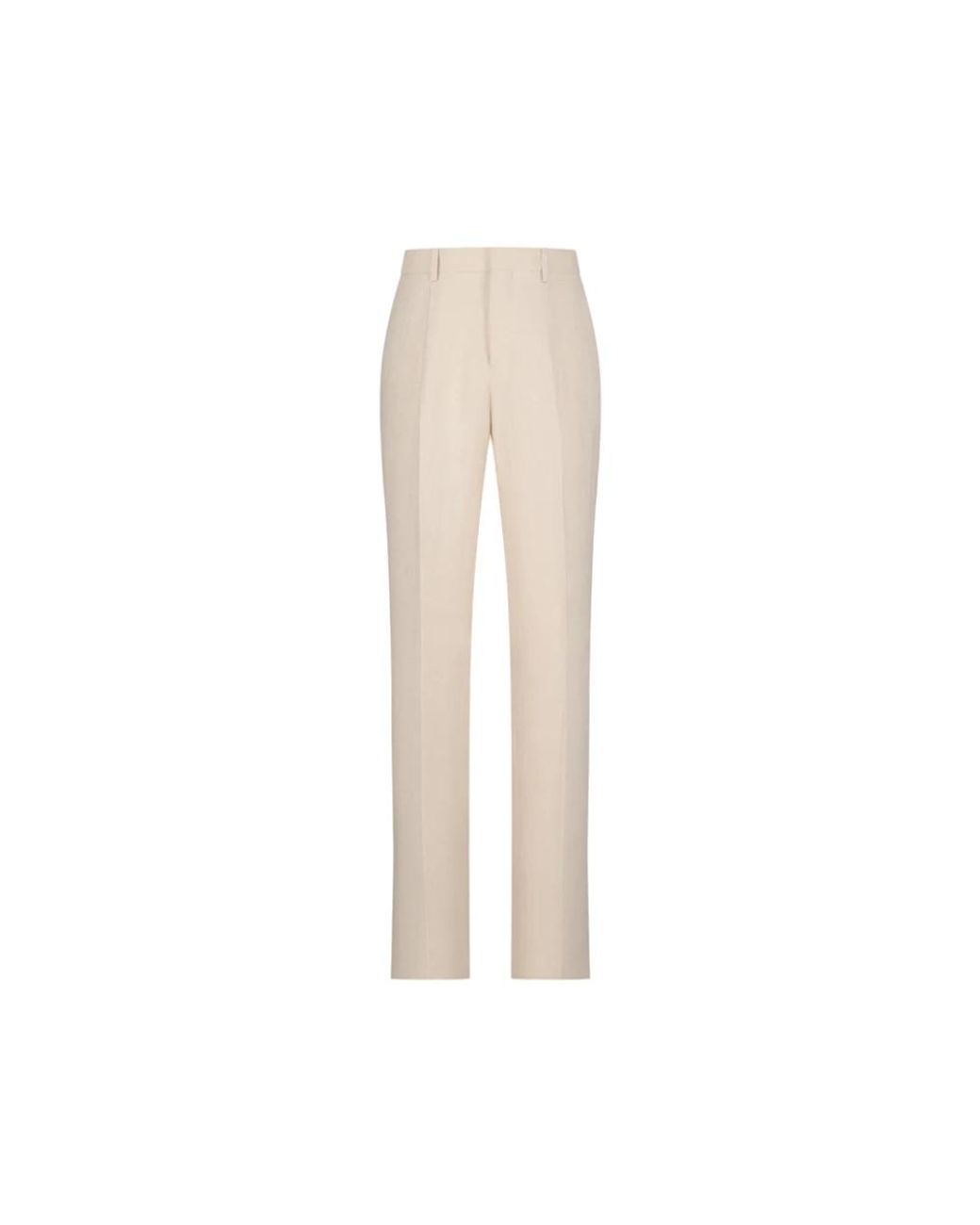 Lardini White Suit Trousers for men