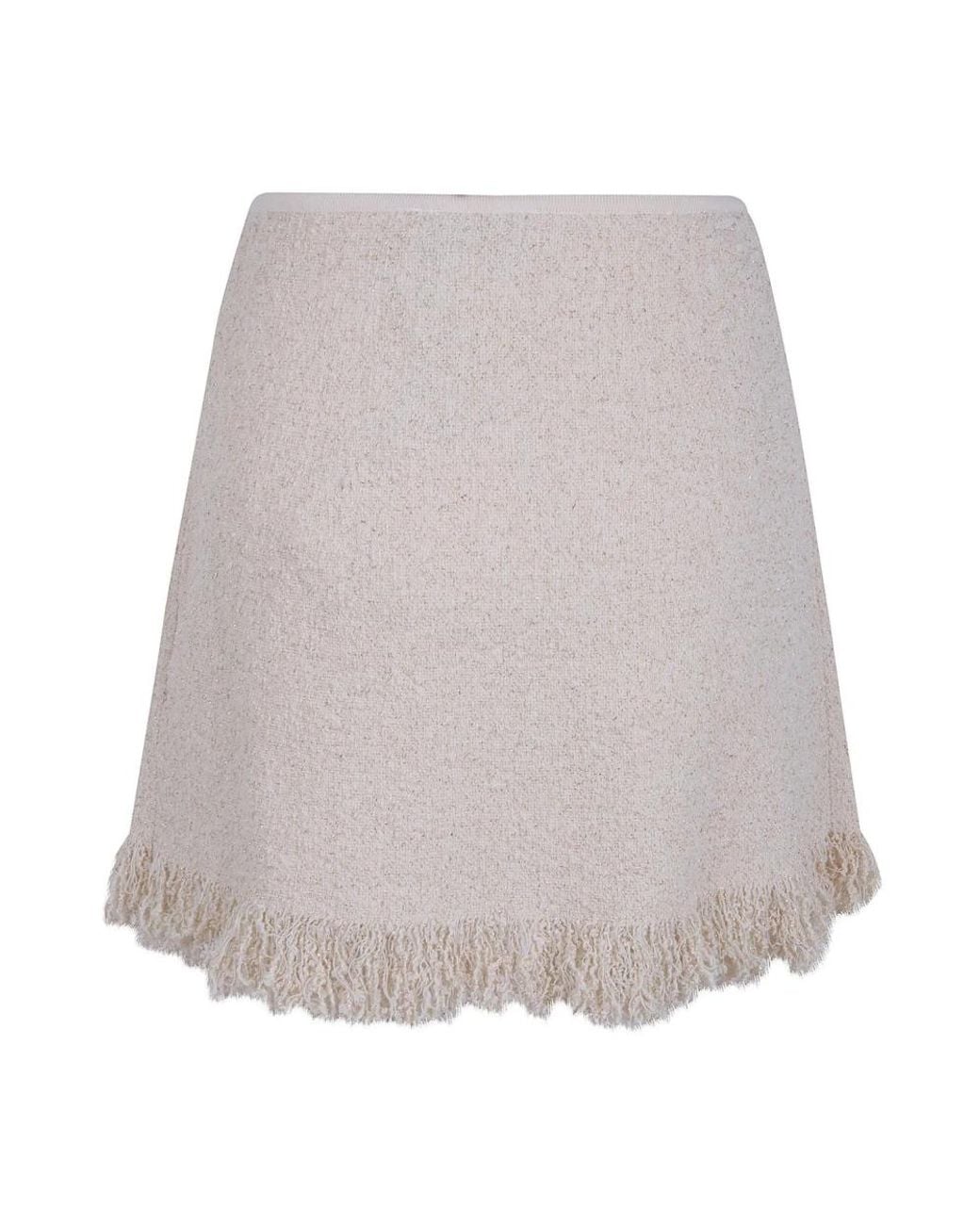 Elisabetta Franchi Brown Short Skirts