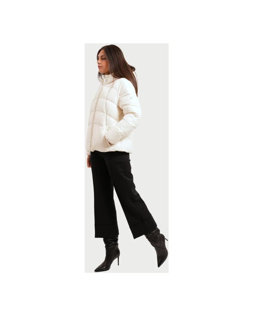 Winter Jackets Boss de color White
